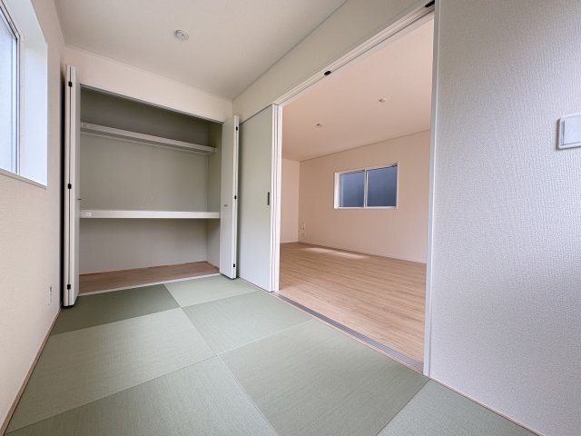 CRADLE GARDEN　小倉北区井堀第1の和室|くつろぎの時間を演出する落ち着いた和室です。
