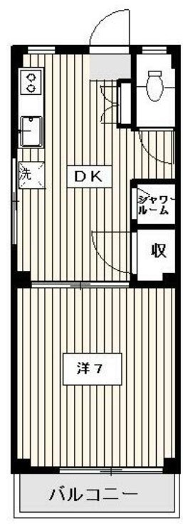 石原ハイツの間取り