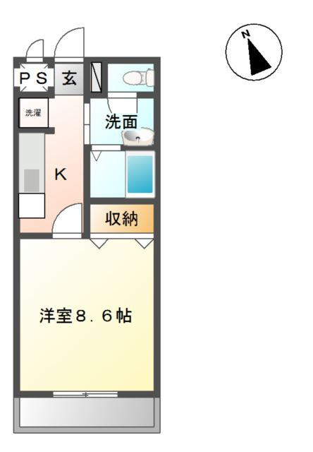 ボナールの間取り