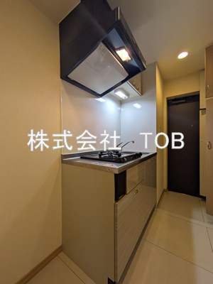 【キッチン】 | ルーブル喜多見 | ２口ガスコンロ※クリーニング完了前※別部屋参考写真