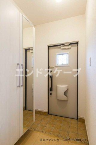 プランドールⅡＢの玄関|高崎、前橋のお部屋探しはエンドスケープまで！お客様の理想お聞かせ下さい♪