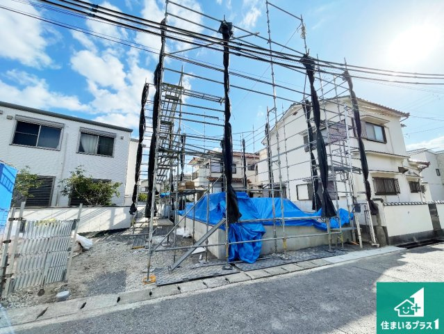 伊丹市山田　第1期　新築一戸建ての外観|現在建築中！落ち着いた街並みで新生活を始めることが出来そう！周辺の物件も併せてご紹介させて頂きます！
