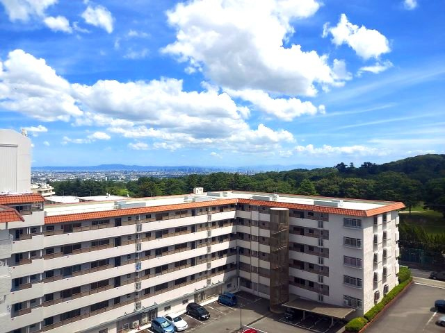 逆瀬川グリーンハイツA棟の展望|東側バルコニーからの眺望