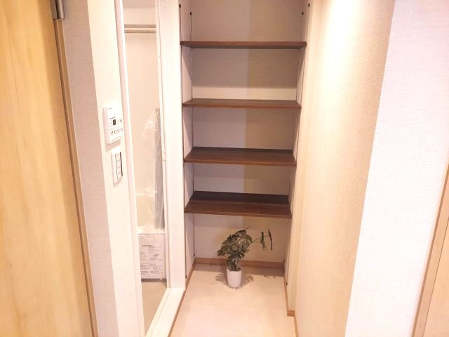 逆瀬川グリーンハイツA棟の収納|洗面収納