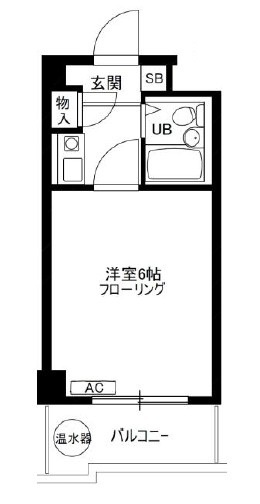シティーイン富岡の間取り|間取りです。