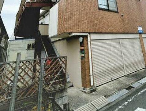 大和市福田の賃貸マンションのエントランス
