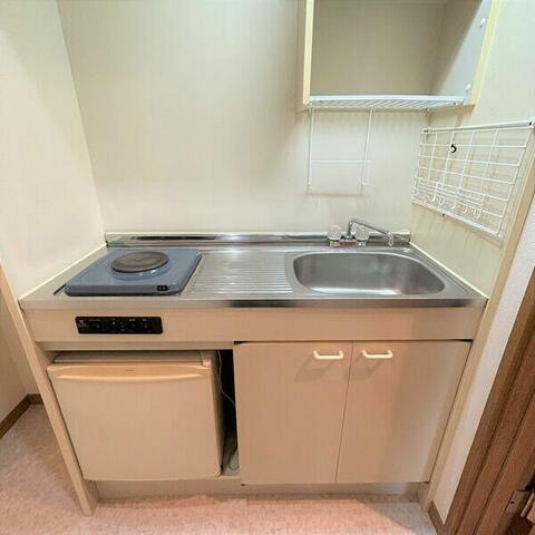 大和市福田の賃貸マンションのキッチン