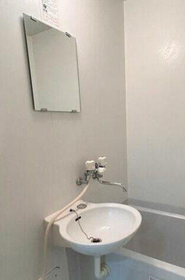 大和市福田の賃貸マンションの洗面所
