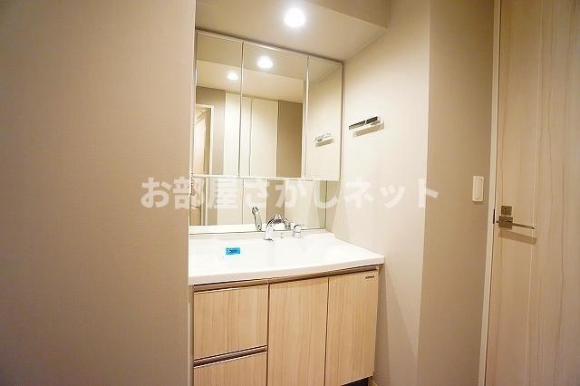 東神田テラスレジデンス【高級賃貸・ブランドマンション】の洗面所
