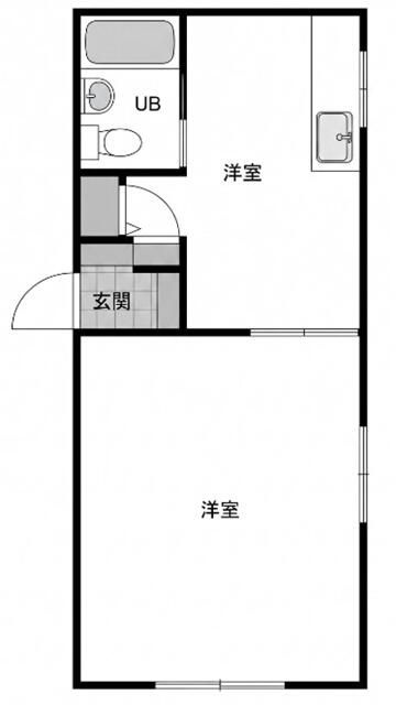 春美荘の間取り