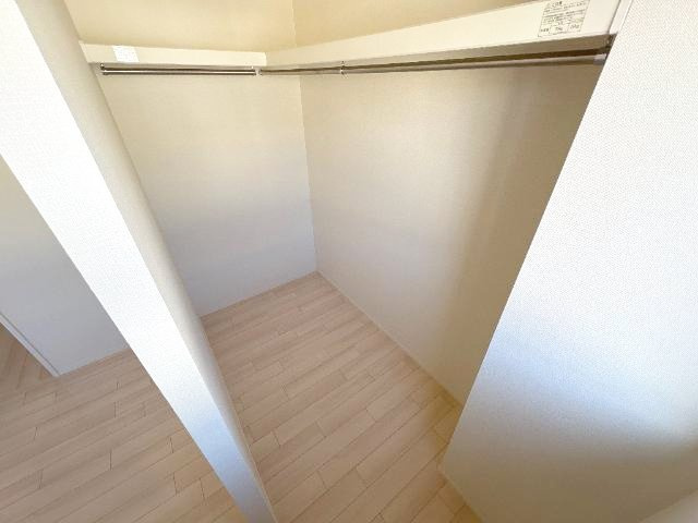 熊本市北区西梶尾町のアパートの収納|ウォークインクローゼット