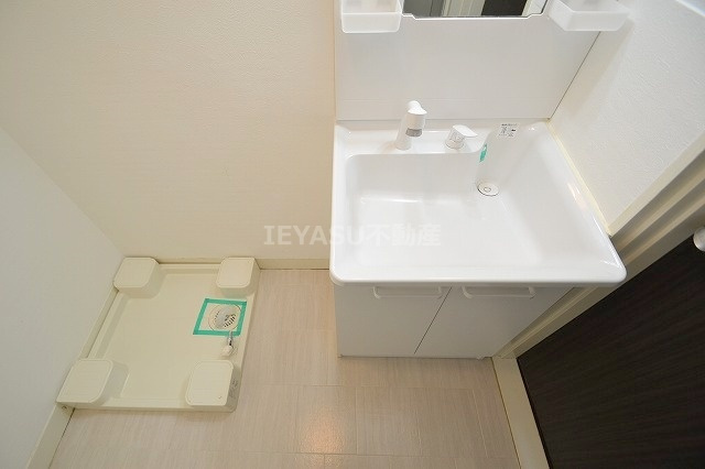 広島市西区己斐西町の賃貸マンションの洗面所