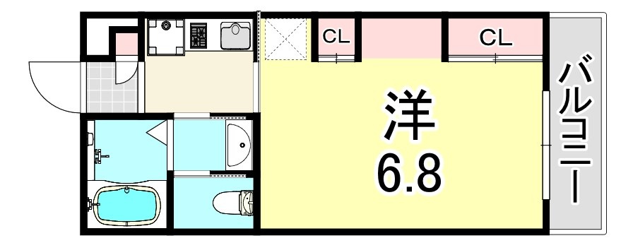 コンフォート南塚口町の間取り