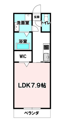 ソリテール月出の間取り