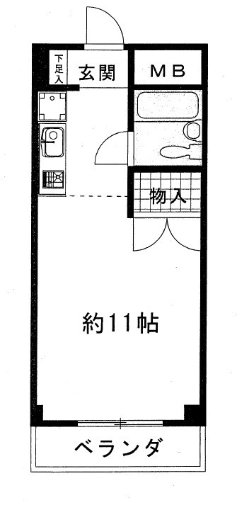 コーポわかばの間取り