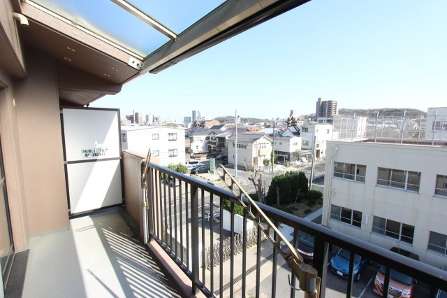 メゾン池場　のバルコニー