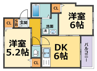【間取り】 | ハイムルーエ（鳴尾駅・鳴尾北小学校・鳴尾中学校区） | ハイムルーエ