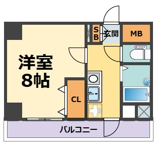 【間取り】 | ラポール今津 | ラポール今津