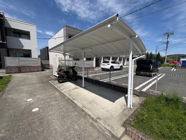 熊本市北区龍田７丁目のアパートのその他共用部分|外観写真（昼）