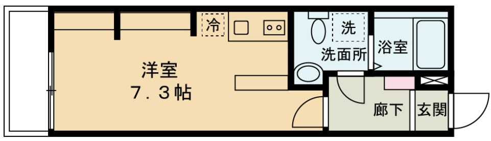 グラッソ戸部の間取り|間取りです。