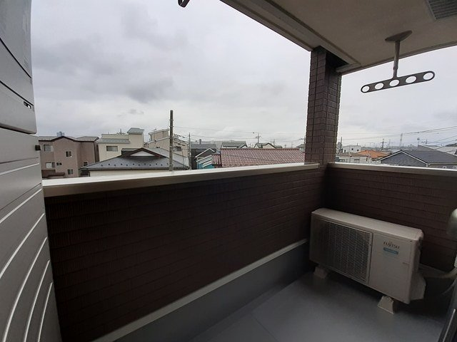 プライムコート芝西のバルコニー