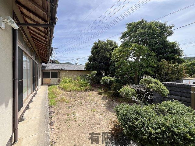 【庭】 | 西川津町中古戸建 | 庭です