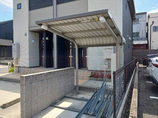 クレメントのその他共用部分|駐輪場です