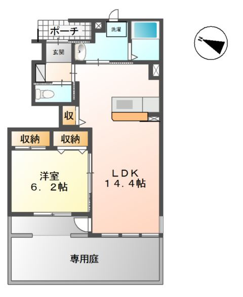 プロベニールの間取り
