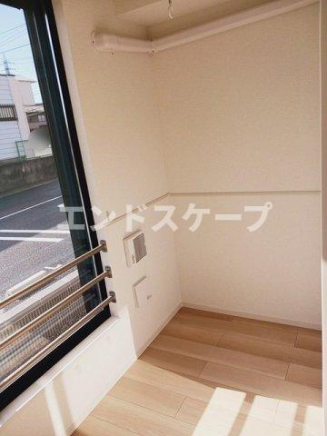 ヴィラ　シルク　Ⅰのバルコニー|高崎、前橋のお部屋探しはエンドスケープまで！お客様の理想お聞かせ下さい♪