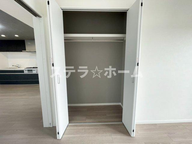 千里泉ケ丘スカイハイツの収納|こまごまとしたものを収納できそうですね