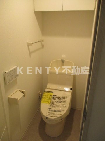 【トイレ】 | アイルグランディール蒲田 | 落ち着いた色調のトイレです