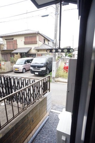 フォルトゥーナ津田沼のバルコニー