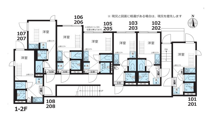 Terrace代々木上原の間取り