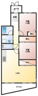 【間取り】 | ロイヤル豊中千里園