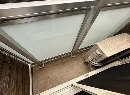 レオネクスト院内のバルコニー