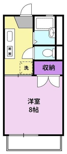 ウッディーハイツの間取り
