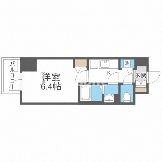 【間取り】 | ララプレイス難波シエール