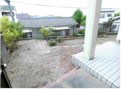 【庭】 | 柳河内貸家E棟