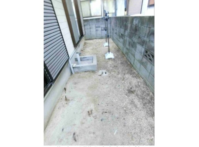【庭】 | 柳河内貸家E棟