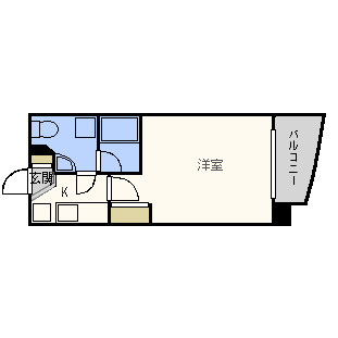 SERENiTE天六西の間取り