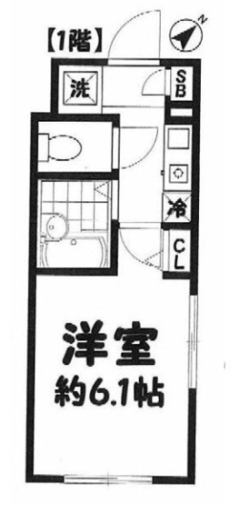 【間取り】 | スカイガーデン西新宿五丁目