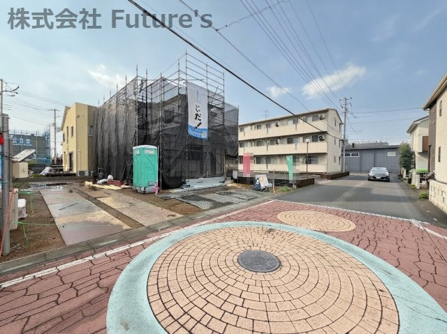 三郷市泉1丁目　新築戸建の前面道路含む現地写真|前面道路含む現地写真です。