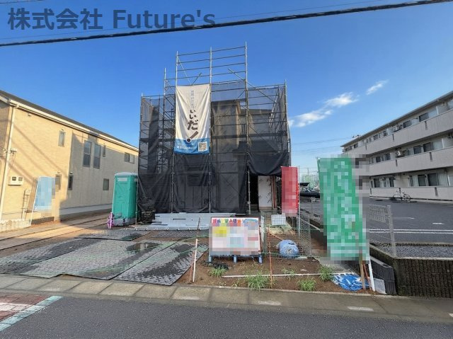 三郷市泉1丁目　新築戸建の外観|現地の写真になります。