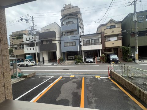 フジパレス吹田穂波公園の駐車場