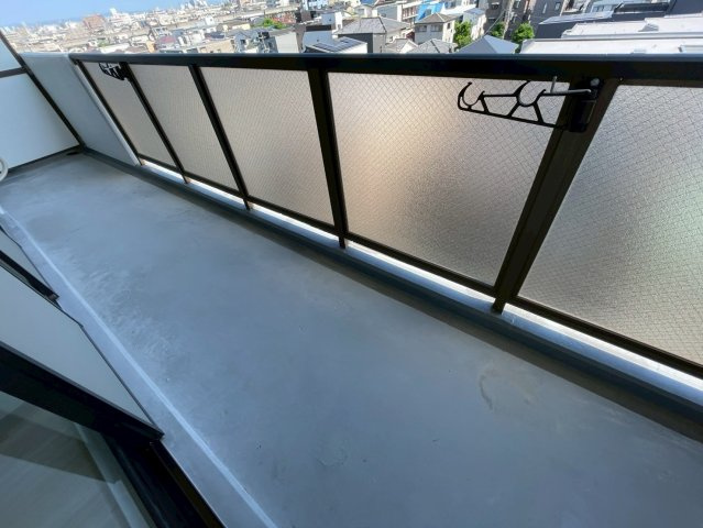 グレースコート西宮のバルコニー