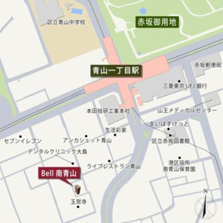 【地図】 | Ｂｅｌｌ南青山