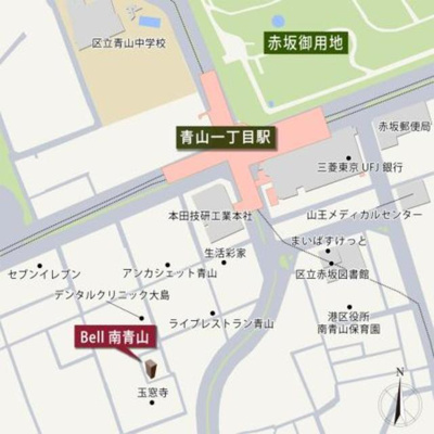 【地図】 | Ｂｅｌｌ南青山
