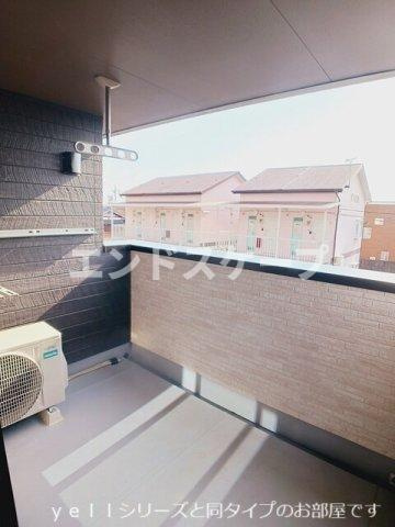 ヴィア　ラッテアのバルコニー|高崎、前橋のお部屋探しはエンドスケープまで！お客様の理想お聞かせ下さい♪