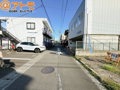 【前面道路含む現地写真】 | 駿河区八幡10期　新築戸建　全1棟