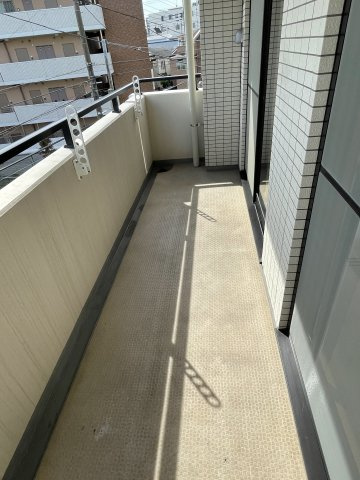 ブランネージュ多摩川のバルコニー